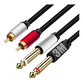 Cable de Audio de Reemplazo Plug and Play | Grado B