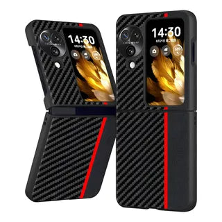 Funda de Fibra de Carbono con Mica de Hidrogel para Oppo Find N3 | Grado B