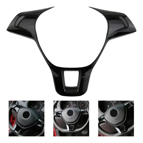 Embellecedor de Volante para Volkswagen Jetta 6 Vento y Polo Color Blanco | Grado B