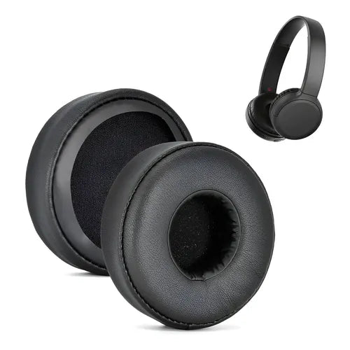 Almohadillas de Repuesto de Piel para Audífonos Sony WH-XB700 Negro | Grado B