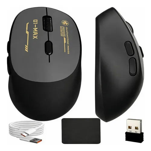 Mouse Inalámbrico Universal con Bluetooth y USB | Grado B