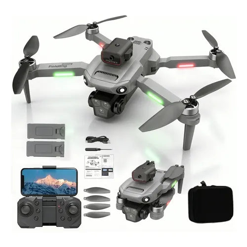 Drone Mini Cámara HD Conectividad WiFi 2.4 GHz 100M Alcance Color Gris | Grado B