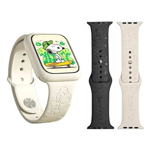 Correa de Metal con Cristales Compatible con Apple Watch 38/40/42/46/49 mm