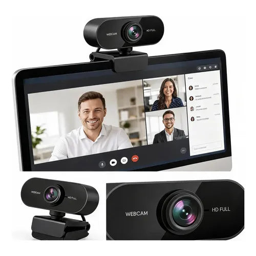 Cámara Web Logitech Brio 100 Full HD Color Blanco | Grado B