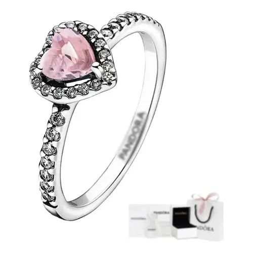 ANILLO CORONA COLOR PLATEADO CON PIEDRA 1
