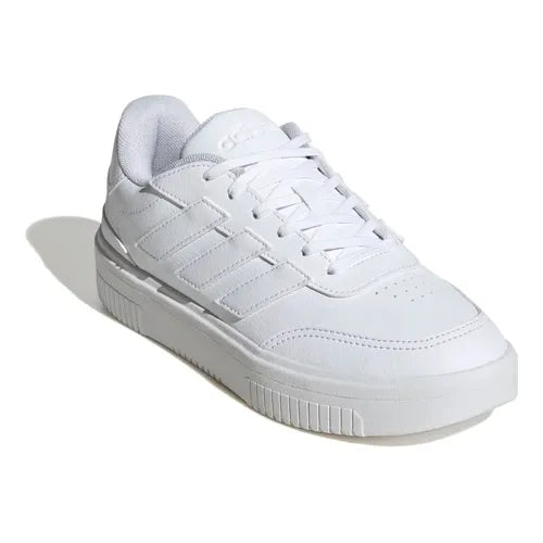Tenis adidas Grand Court Base 3.0 Casuales JR4616 Blanco Liso Talla 24 MX | Grado B