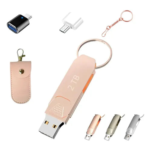 Memoria USB 3.0 con Llavero de 1 TB (1000 GB) | Grado B