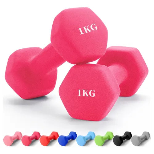 Par de Mancuernas Hexagonales de 2 kg | Grado B