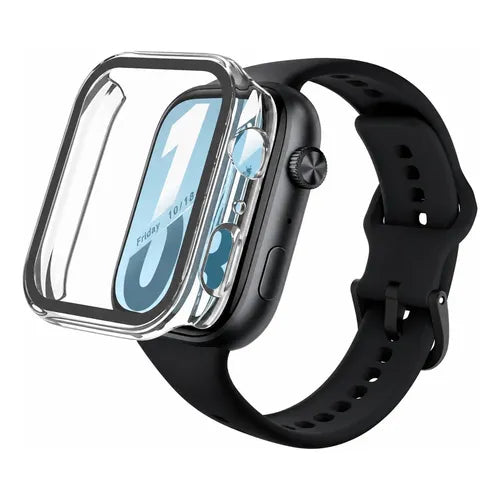 case cristal templado lujo para apple watch serie 8 7 6 5 se 2