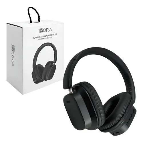 Audífonos Inalámbricos Moreka Bluetooth 5.3 con Cancelación de Ruido Negro | Grado B