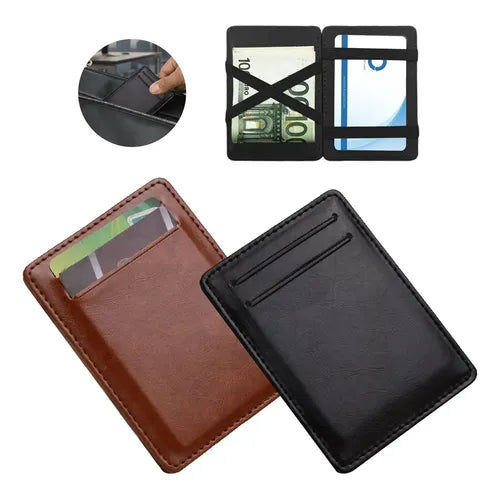 Cartera Tarjetero de Aluminio con Protección RFID para Hombre | Grado B