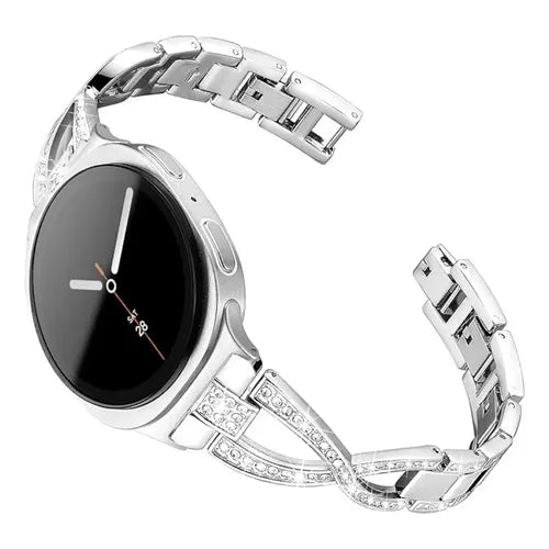 Correa de Reloj 22 mm Compatible con Samsung Galaxy Watch y Huawei GT5 Color Plateado | Grado B