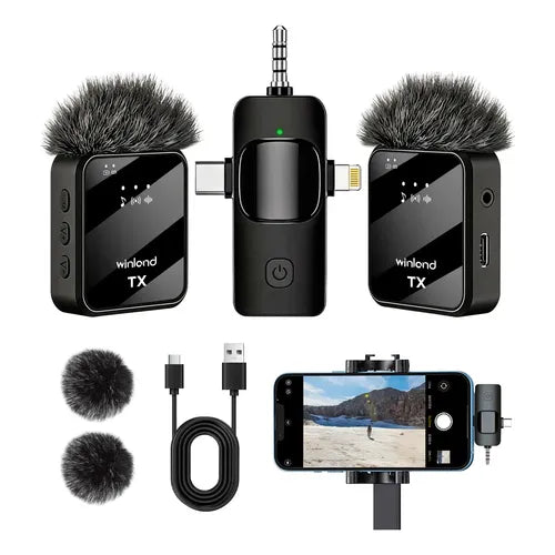 Adaptador de Micrófono para Teléfono Compatible con DJI Mini | Grado B