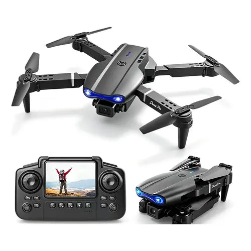 Drone Mini Cámara HD Conectividad WiFi 2.4 GHz 100M Alcance Color Gris | Grado B
