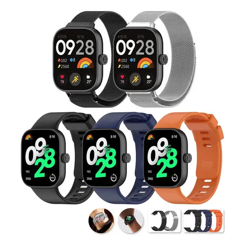 Correa Magnética de Acero Inoxidable para Smartwatch de 38 a 45 mm | Grado B