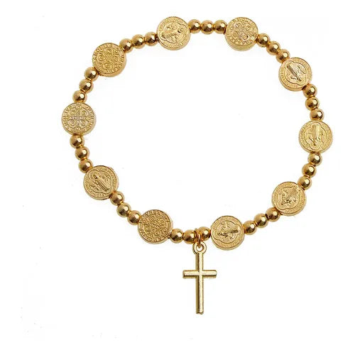 Collar Rosario con Crucifijo de Cuentas | Grado B