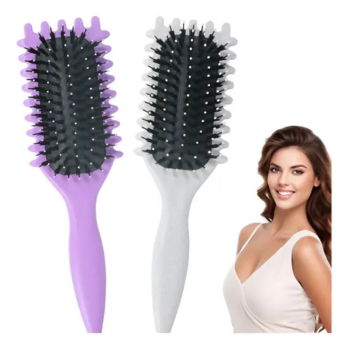 Cepillo para Peinar el Cabello Rizado con Elasticidad | Grado B