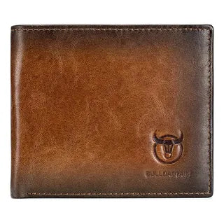 Cartera Billetera de Hombre con Protección RFID Color Marrón | Grado B