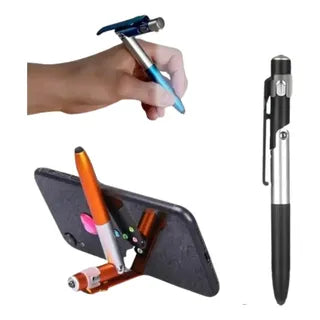 SET DE BOLÍGRAFOS DE MAQUILLAJE MULTIFUNCIÓN 4 EN 1: LÁPIZ D 2