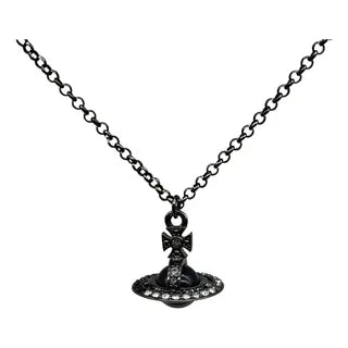 Collar de Saturno Color Negro | Grado B