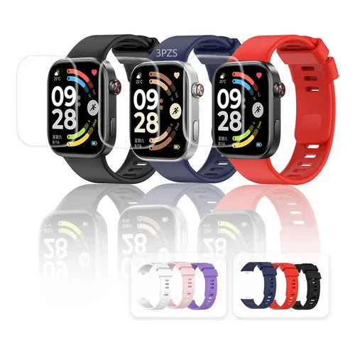 3 Correas para Huawei Band 9 y 8 de Nylon y Silicona con Funda | Grado B