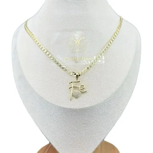 COLLAR DIJE LETRAS INICIALES ACERO INOXIDABLE DORADAS MUJER 6