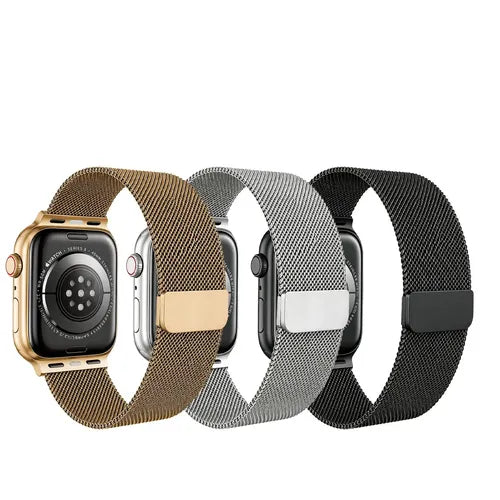 Correa Magnética de Acero Inoxidable para Smartwatch de 38 a 45 mm | Grado B