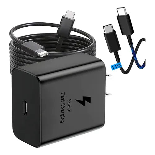 Tipo Cargador Rápido 45W Tipo C/C para Samsung GRADO B