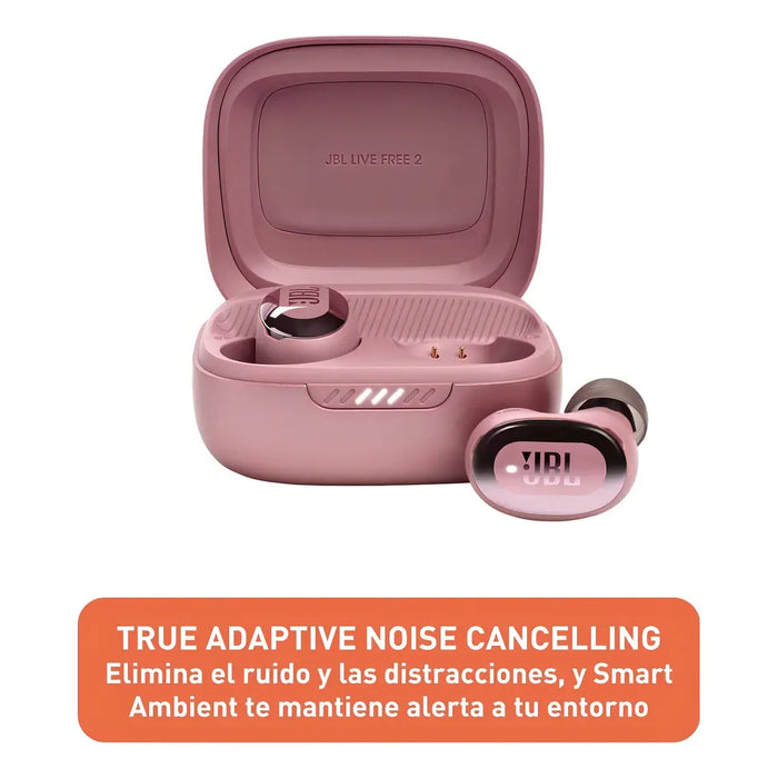 AUDÍFONOS INALÁMBRICOS JBL LIVE FLEX NC BLUETOOTH COLOR RO GRADO B