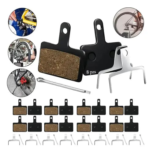 2 Juegos de Balatas Compatibles con Shimano y Tektro M355 y M315 | Grado B