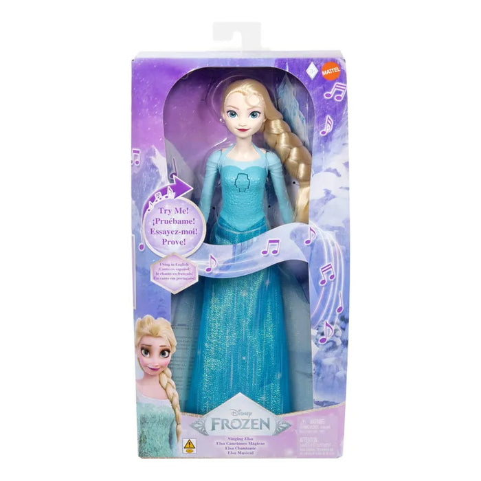 MUÑECA ELSA FROZEN CANTA LET IT GO EN 4 IDIOMAS DISNEY GRADO B - TiendaKomet México