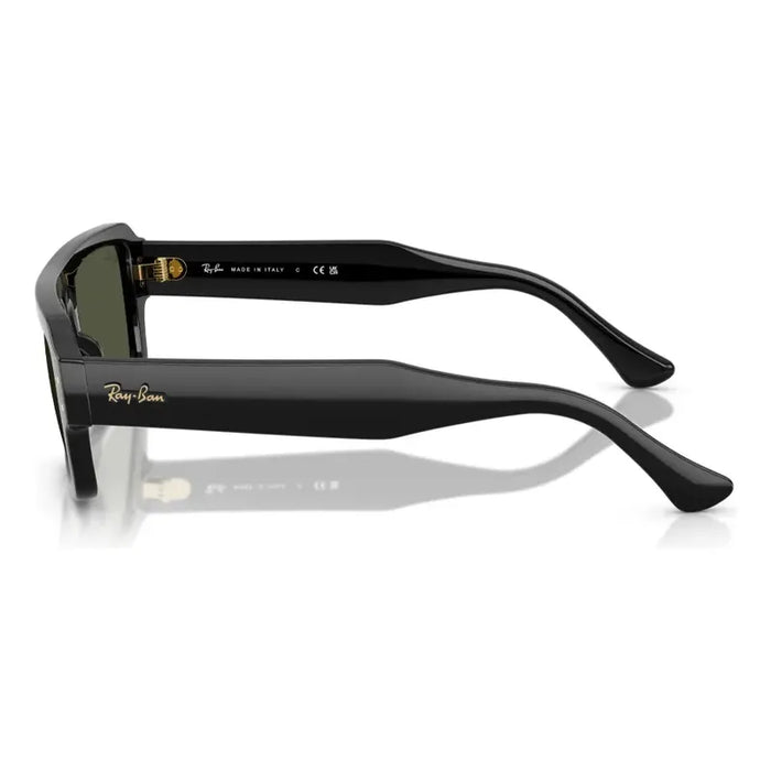 Gafas De Sol Ray-ban Lukas Rb445413985653, Color Marrón, Marco Negro, Varilla Negra, Lente Negra Negro Polarizado GRADO B
