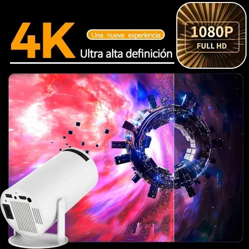 Proyector Profesional De Juegos 4k 1080p Led Con 2 Gamepads  GRADO B