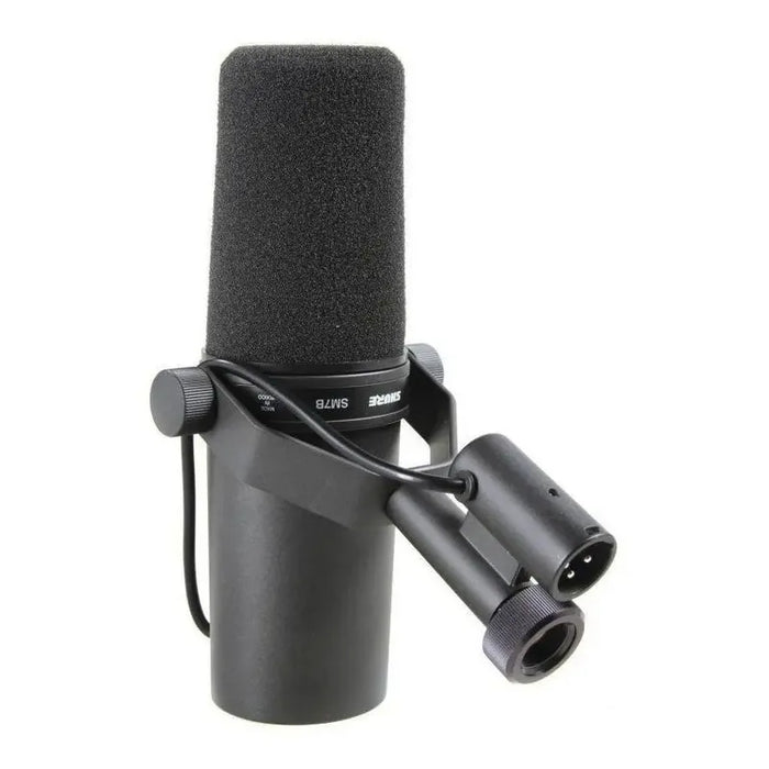 Micrófono Dinámico Shure Sm7b Estudio Podcast Color Negro Sonido Profesional Aislamiento Ruido Versátil GRADO A