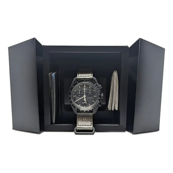 Reloj Omega x Swatch Bioceramic Moonswatch Mission to Mercury Gris | Grado B