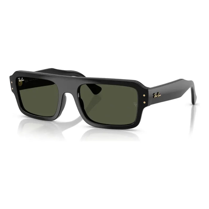 Gafas De Sol Ray-ban Lukas Rb445413985653, Color Marrón, Marco Negro, Varilla Negra, Lente Negra Negro Polarizado GRADO B