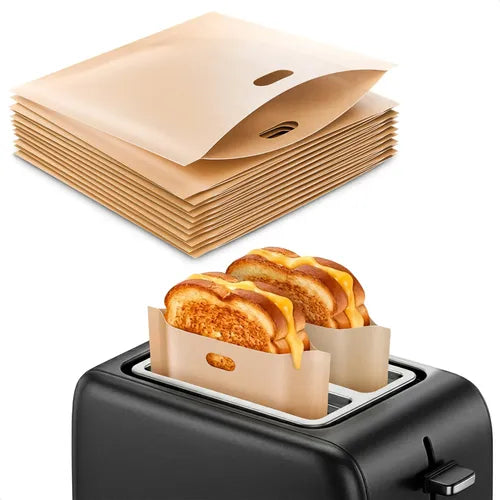 Bolsas Antiadherentes para Tostadora Reutilizables para Sánd | Grado B
