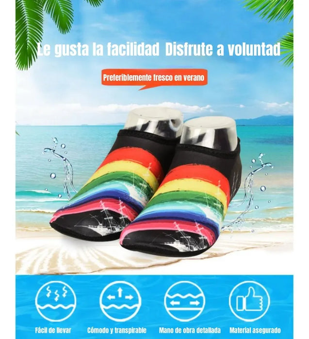 Zapatos de Agua Multiusos para Hombre y Mujer: Playa, Natación, Surf GRADO A (NUEVO Y SELLADO)