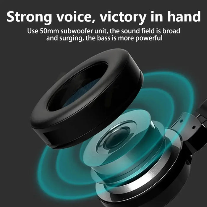 AUDÍFONOS GAMER CON MICRÓFONO LUCES RGB CON CABLE NEGROS 7.1