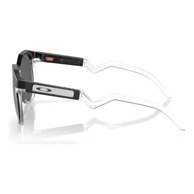 LENTES DE SOL HSTN PRIZM BLACK POLARIZED OO9242 OAKLEY REDONDO NEGRO GRIS BLANCO GRADO B