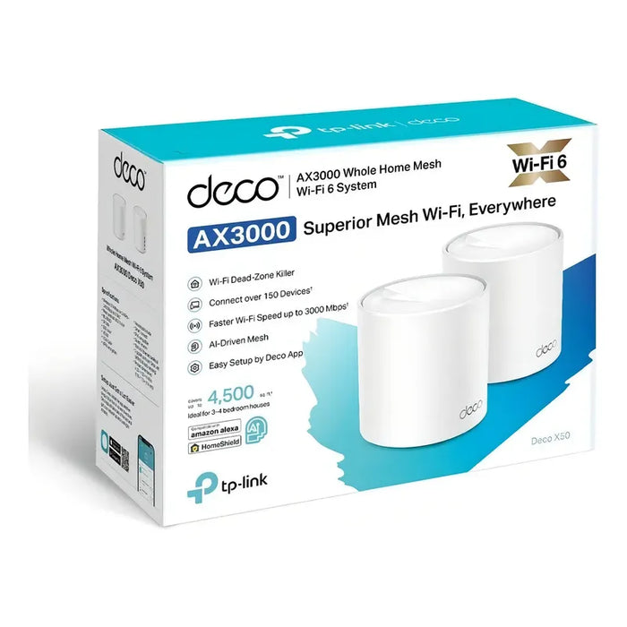 TP-Link Mesh Deco X50 Wifi-6 2-Pack GRADO B