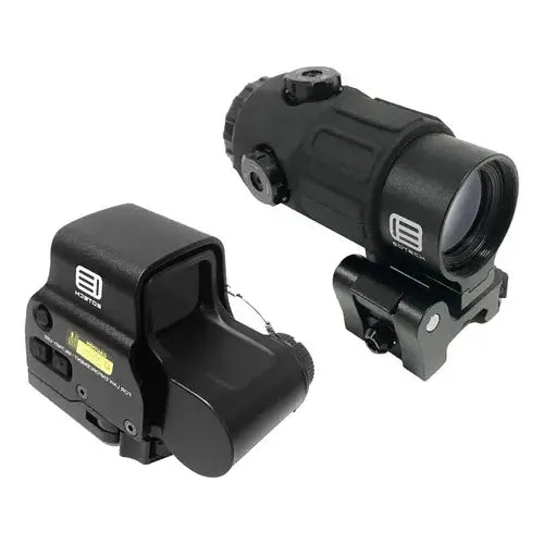 MIRA TÁCTICA HOLOGRÁFICA HÍ­BRIDA EOTECH 558 CON LUPA G45 GRADO B