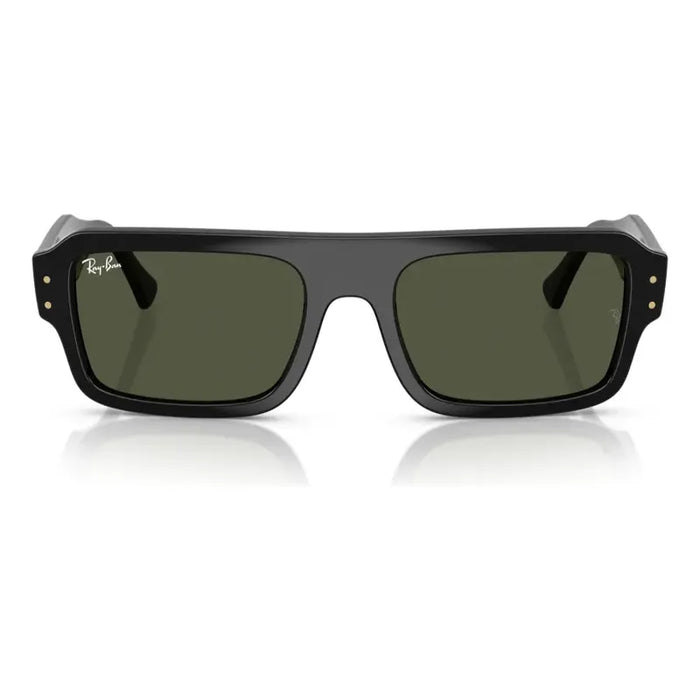 Gafas De Sol Ray-ban Lukas Rb445413985653, Color Marrón, Marco Negro, Varilla Negra, Lente Negra Negro Polarizado GRADO B