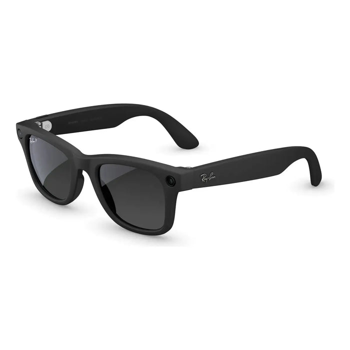 Lentes Ray-ban Meta Wayfarer Gen2 Large Matte Black Polar Negro GRADO B