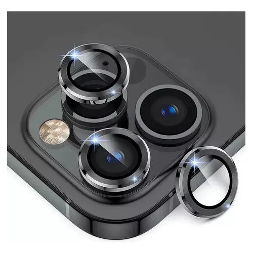 Protector Mica Lente Cámara para iPhone Individual Metal | Grado B