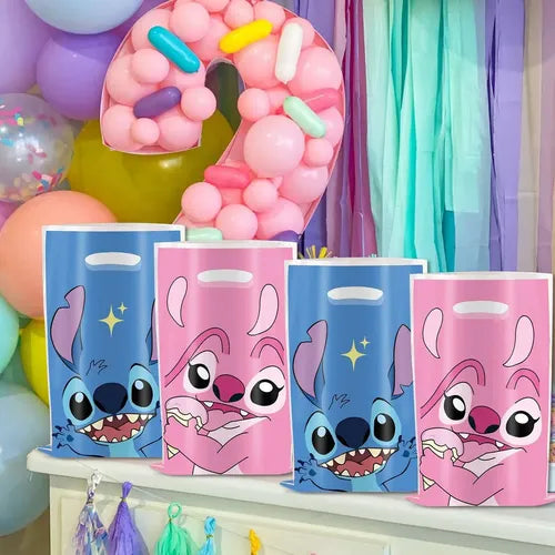 BOLSAS DULCES STITCH THE HEDGEH PARA FIESTA INFANTIL 12PCS GRADO B