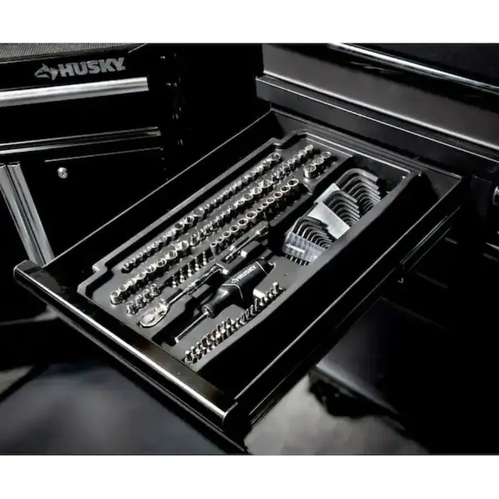 Caja De Herramientas Dados Husky, 280 Pz Modelo Factur Negro GRADO B