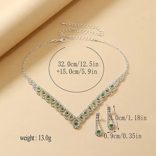 CONJUNTO DE PENDIENTES DE COLLAR 2