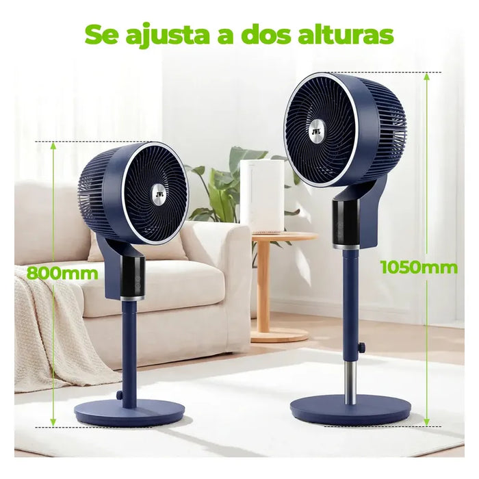 Ventilador De Piso Jwj 3 Velocidades 66.04 Cm 50hz Azul Policarbonato 3 GRADO B