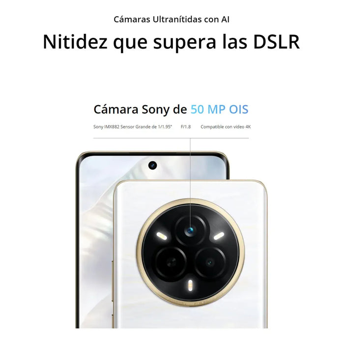 Realme 14 pro 5G BLANCO 8GBRAM 256GBROM GRADO A